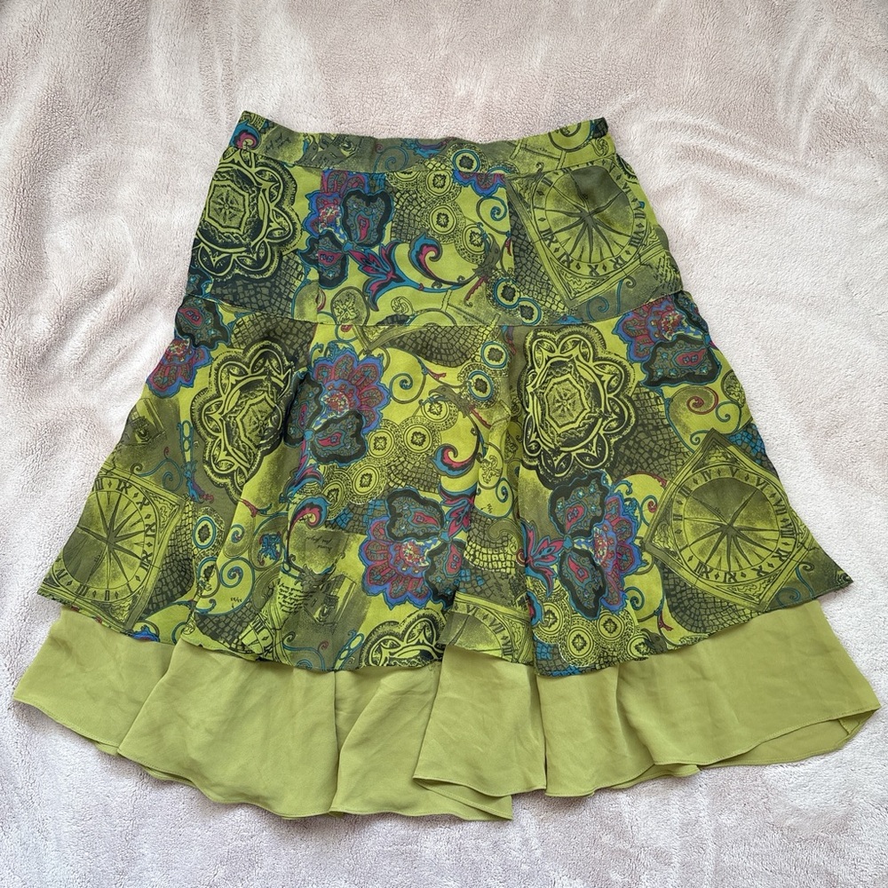 Vintage paisley midi Skirt